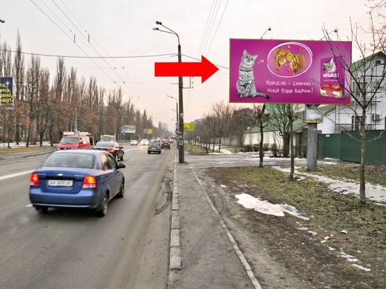 Фото рекламної площини за адресою Гречко ул., 10, напротив, в сторону Щербаковского ул. (бывш. Щербакова ул.)