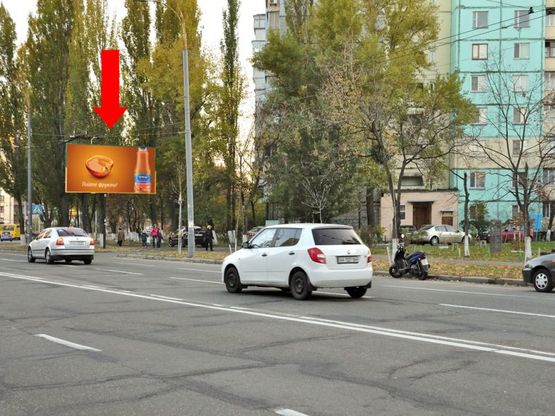 Фото рекламной плоскости по адресу Иорданская ул. (бывш. Гавро ул.), 9 / Архипенка ул. (бывш. Залки ул.), в сторону Героев Сталинграда пр.