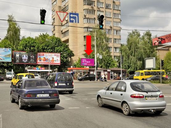 Фото рекламной плоскости по адресу Алмазова ул. (бывш. Кутузова ул.), 6 / Старонаводницкая ул.