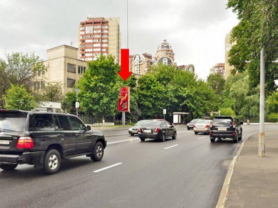 Фото рекламної площини за адресою Старонаводницкая ул., 10, в сторону Алмазова ул. (бывш. Кутузова ул.)