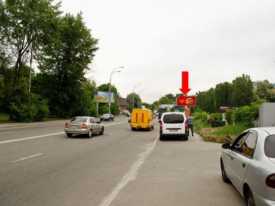 Фото рекламної площини за адресою Кировоградская ул., поворот на Монтажников ул., перед светофором, в сторону Гринченка ул.