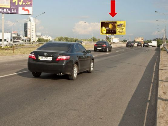 Фото рекламной плоскости по адресу Бандеры пр. (бывш. Московский пр.) / Богатырская ул., между эстакадами, со стороны Богатырская ул., в сторону Петровки