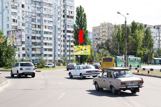 Фото рекламної площини за адресою Маяковского пр., 34 / Сабурова ул., в сторону Ватутина пр.