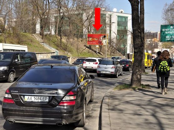 Фото рекламной плоскости по адресу Глубочицкий проезд, электроопора №25, в сторону Глубочицкая ул.