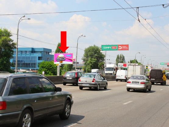 Фото рекламной плоскости по адресу Ватутина пр., 150м от супермаркета "Ашан", в сторону Петровки