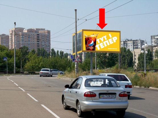 Фото рекламной плоскости по адресу Науки пр., заезд с Саперно-Слободская ул. на Науки пр. Фото рекламной плоскости по адресу Науки пр., заезд с Саперно-Слободская ул. на Науки пр.