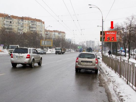 Фото рекламной плоскости по адресу Правды пр., 120 м от ул. Ужвий, в сторону ул. Ивашкевича, супермаркета "Караван" Фото рекламной плоскости по адресу Правды пр., 120 м от ул. Ужвий, в сторону ул. Ивашкевича, супермаркета "Караван"