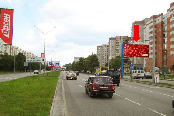 Фото рекламной плоскости по адресу Научная ул., 49, разделитель, возле ПУМБ, супермаркета, в сторону Стрыйской ул. Фото рекламной плоскости по адресу Научная ул., 49, разделитель, возле ПУМБ, супермаркета, в сторону Стрыйской ул.