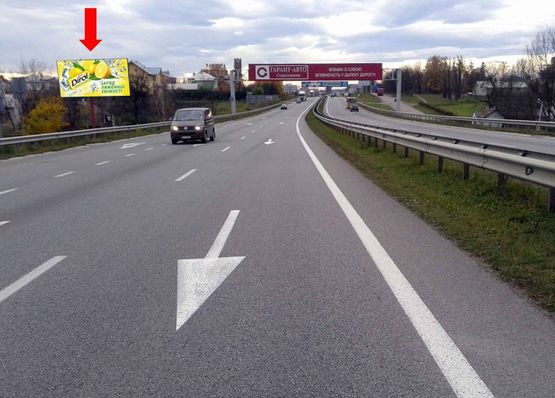 Фото рекламної площини за адресою Трасса Львов-Ивано-Франковск, с. Солонка, выезд из города, со стороны с. Солонка