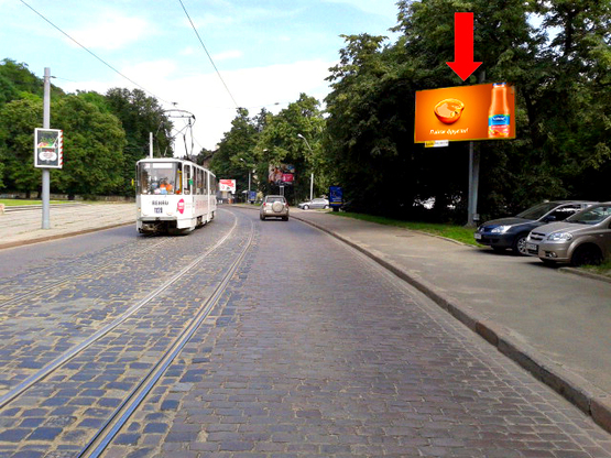 Фото рекламной плоскости по адресу Витовского ул., парк им. Богдана Хмельницкого, остановка Фото рекламной плоскости по адресу Витовского ул., парк им. Богдана Хмельницкого, остановка