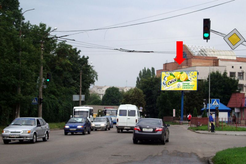 Білборд в м. Біла Церква на Вул. Київська, Виїзд-з-м.Біла-Церква-на ...
