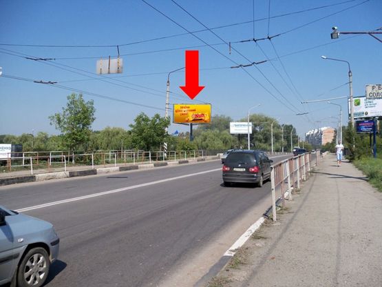 Фото рекламной плоскости по адресу Галицкая ул. / Набережная им. В. Стефаника ул., из центра Фото рекламной плоскости по адресу Галицкая ул. / Набережная им. В. Стефаника ул., из центра