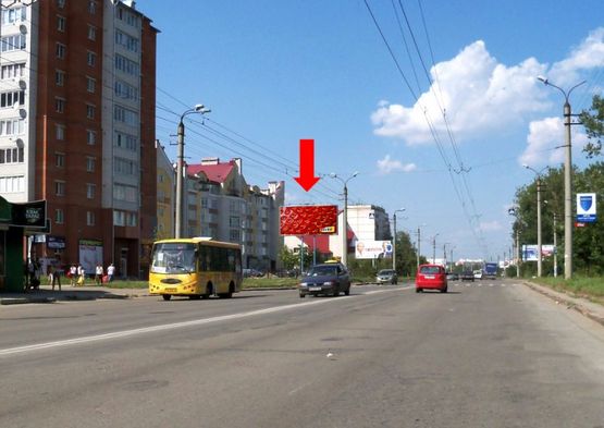 Фото рекламної площини за адресою Ивасюка ул., 14, возле остановки