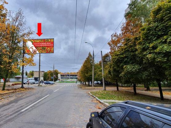 Фото рекламной плоскости по адресу Космонавтов ул. 2 - ул. 23 августа, в центр Фото рекламной плоскости по адресу Космонавтов ул. 2 - ул. 23 августа, в центр