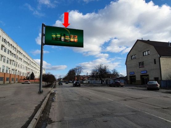 Фото рекламної площини за адресою Киргизская ул. - ул. Морозова, возле аквапарка "Джунгли", в сторону пр. Ландау