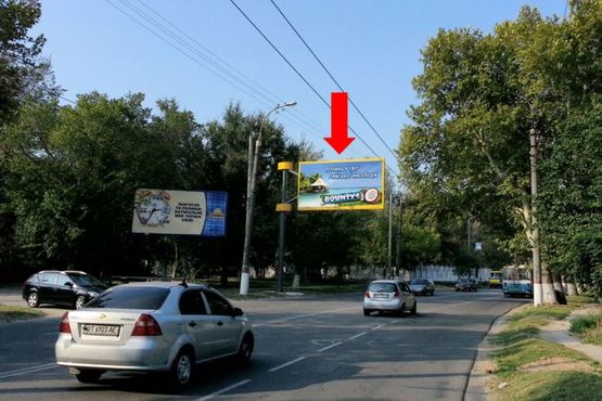 Фото рекламної площини за адресою Кулика ул. / Ингульский пер., гусь, над дорогой Фото рекламної площини за адресою Кулика ул. / Ингульский пер., гусь, над дорогой