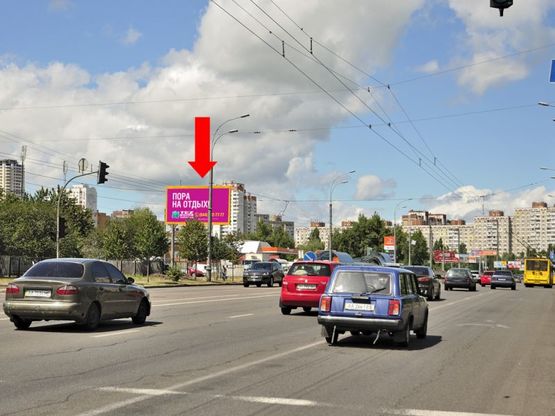 Фото рекламної площини за адресою Перова бул., 27, в сторону Ватутина пр. Фото рекламної площини за адресою Перова бул., 27, в сторону Ватутина пр.