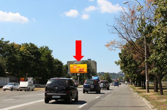 Фото рекламной плоскости по адресу Березняковская ул., 25, в сторону Днепровская Набережная Фото рекламной плоскости по адресу Березняковская ул., 25, в сторону Днепровская Набережная