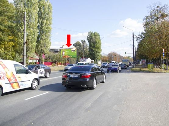 Фото рекламної площини за адресою Киевский Шлях ул., 13, напротив ТРЦ "Аэромолл", супермаркетов "Экомаркет", "Novus", в сторону Харькова