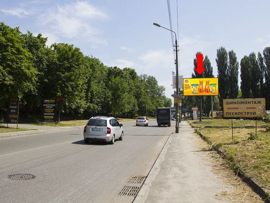 Фото рекламної площини за адресою Отрадный пр., 107, в центр