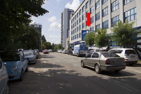 Фото рекламной плоскости по адресу Шолуденка ул., 5/25 - ул. Андрющенко, в сторону пр. Победы