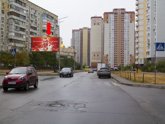 Фото рекламної площини за адресою Гмыри ул. 5, в сторону ул. Чавдар