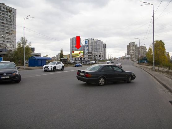 Фото рекламной плоскости по адресу Ревуцкого ул. 42-В, ст.м. "Харьковская", в сторону пр. Бажана Фото рекламной плоскости по адресу Ревуцкого ул. 42-В, ст.м. "Харьковская", в сторону пр. Бажана
