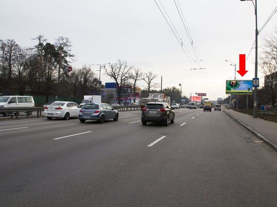 Фото рекламной плоскости по адресу Кольцевая дорога - ул. Котельникова, в сторону пл. Одесской