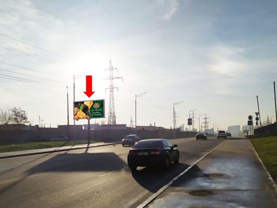 Фото рекламной плоскости по адресу Кульженков семьи ул. (бывш. Дегтяренка ул.) - ул. Полярная, в сторону ТРЦ "Караван", ул. Луговая Фото рекламной плоскости по адресу Кульженков семьи ул. (бывш. Дегтяренка ул.) - ул. Полярная, в сторону ТРЦ "Караван", ул. Луговая