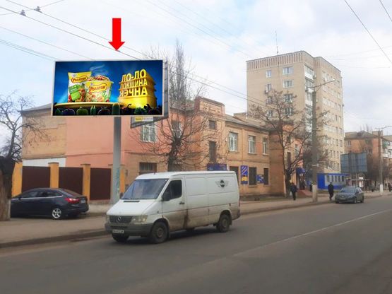 Фото рекламної площини за адресою Маланюка ул., 5 / Независимости пл., возле швейной фабрики "Зорянка", супермаркета "АТБ"