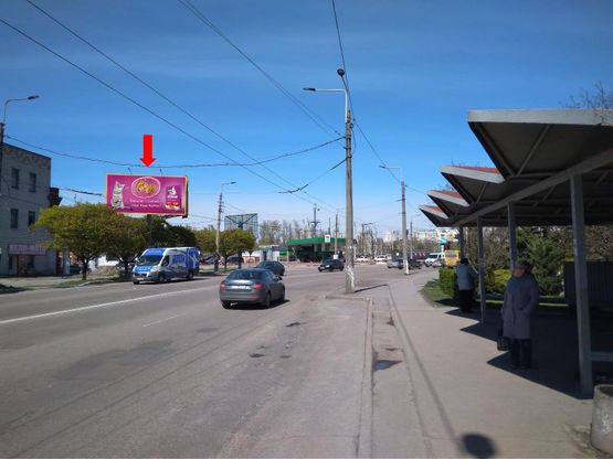 Фото рекламной плоскости по адресу Свободы пр. (бывш. 60-летия Октября ул.), возле обувной фабрики