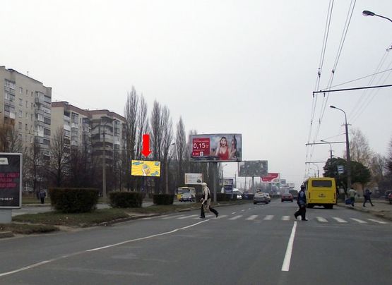 Фото рекламної площини за адресою Соборности пр., 6, возле супермаркета "Наш край"