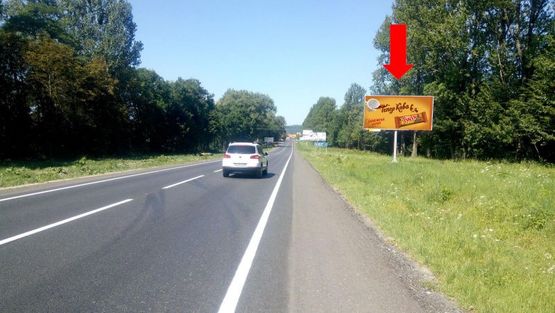 Фото рекламной плоскости по адресу Трасса Львов-Тернополь, с. Винники, въезд в город