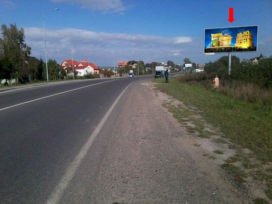 Фото рекламной плоскости по адресу Кульпарковская ул. / Шептицкого ул., в центр