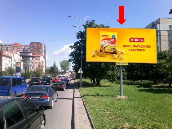 Фото рекламной плоскости по адресу Кульпарковская ул., 147, ТРЦ "Victoria Gardens", в центр