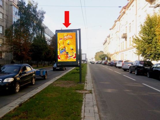 Фото рекламной плоскости по адресу Митрополита Андрея ул. - ул. Шептицких, разделитель, район Политеха, в сторону ул. Бандеры Фото рекламной плоскости по адресу Митрополита Андрея ул. - ул. Шептицких, разделитель, район Политеха, в сторону ул. Бандеры