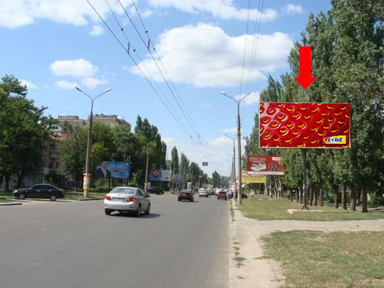 Фото рекламної площини за адресою Мира пр., 14, со стороны ж/д вокзала, в центр Фото рекламної площини за адресою Мира пр., 14, со стороны ж/д вокзала, в центр