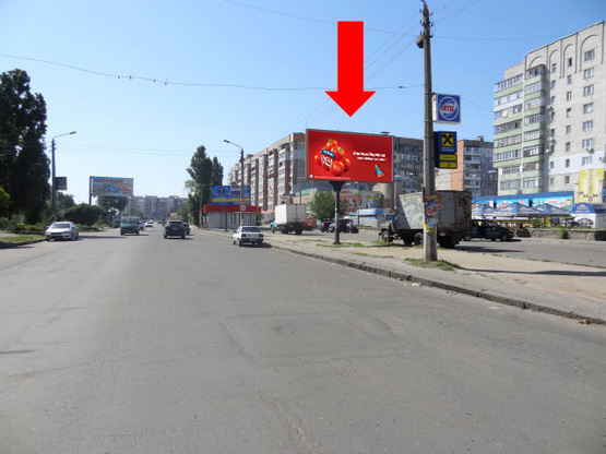 Фото рекламної площини за адресою Озерная ул., 13, (бывш. Красных Маевщиков ул.), возле супермаркета "АТБ", рынка "Штрассе"