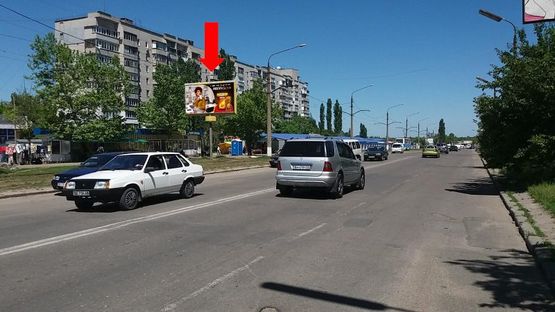 Фото рекламной плоскости по адресу Космонавтов ул., 142, возле супермаркетов "АТБ", "Watsons", из центра Фото рекламной плоскости по адресу Космонавтов ул., 142, возле супермаркетов "АТБ", "Watsons", из центра