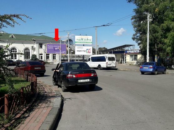 Фото рекламної площини за адресою Привокзальная пл., возле ж/д вокзала "Киевский"