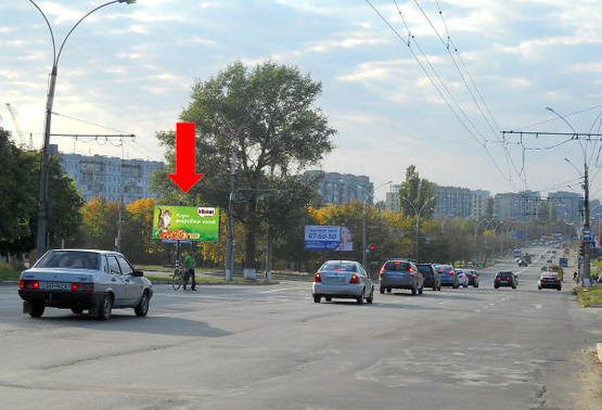 Фото рекламной плоскости по адресу Харьковская ул. / Табалы ул. (бывш. Парижской Коммуны ул.), возле супермаркета "АТБ", АЗС "ОККО", автосалона "Kia" Фото рекламной плоскости по адресу Харьковская ул. / Табалы ул. (бывш. Парижской Коммуны ул.), возле супермаркета "АТБ", АЗС "ОККО", автосалона "Kia"