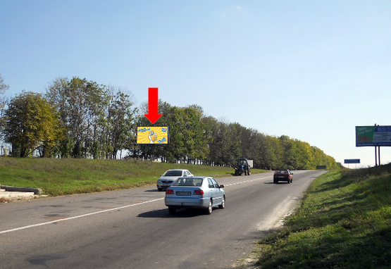 Фото рекламної площини за адресою Харьковская ул. / Пограничная ул., из центра Фото рекламної площини за адресою Харьковская ул. / Пограничная ул., из центра