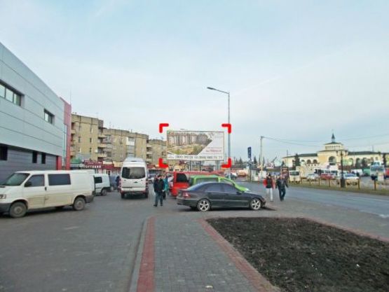 Фото рекламної площини за адресою пл. Вокзальна Фото рекламної площини за адресою пл. Вокзальна