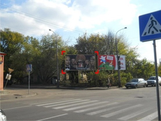 Фото рекламной плоскости по адресу пер. вул. Небесної Сотні – Пересопницької, зліва Фото рекламной плоскости по адресу пер. вул. Небесної Сотні – Пересопницької, зліва