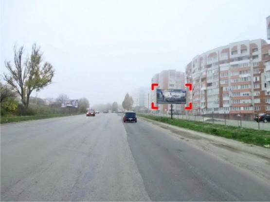 Фото рекламной плоскости по адресу вул. С. Будного (біля буд. 20А)