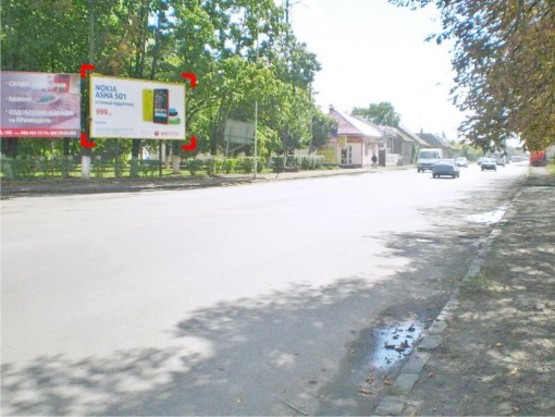 Фото рекламной плоскости по адресу вул. Гагаріна – Проектна Фото рекламной плоскости по адресу вул. Гагаріна – Проектна