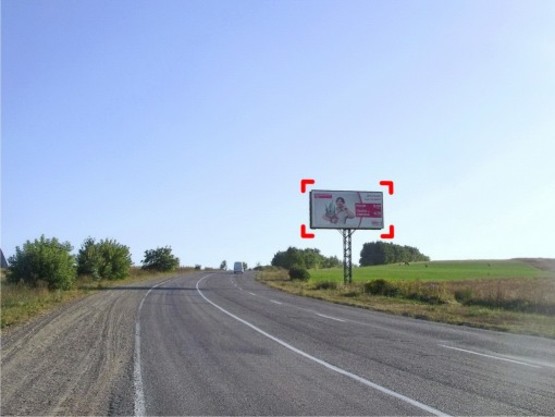 Фото рекламной плоскости по адресу с. Валя Кузьмина (напрямок на Сучаву), 4x8 м