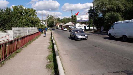 Фото рекламної площини за адресою Киевская ул./Дзержинского ул. 39 Фото рекламної площини за адресою Киевская ул./Дзержинского ул. 39