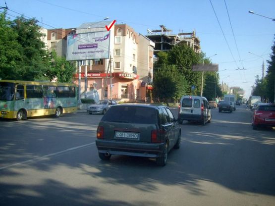 Фото рекламної площини за адресою Полетаева ул / Главная ул, в центр Фото рекламної площини за адресою Полетаева ул / Главная ул, в центр