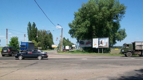 Фото рекламной плоскости по адресу Смилянский КПП, въезд в город  правый Фото рекламной плоскости по адресу Смилянский КПП, въезд в город  правый